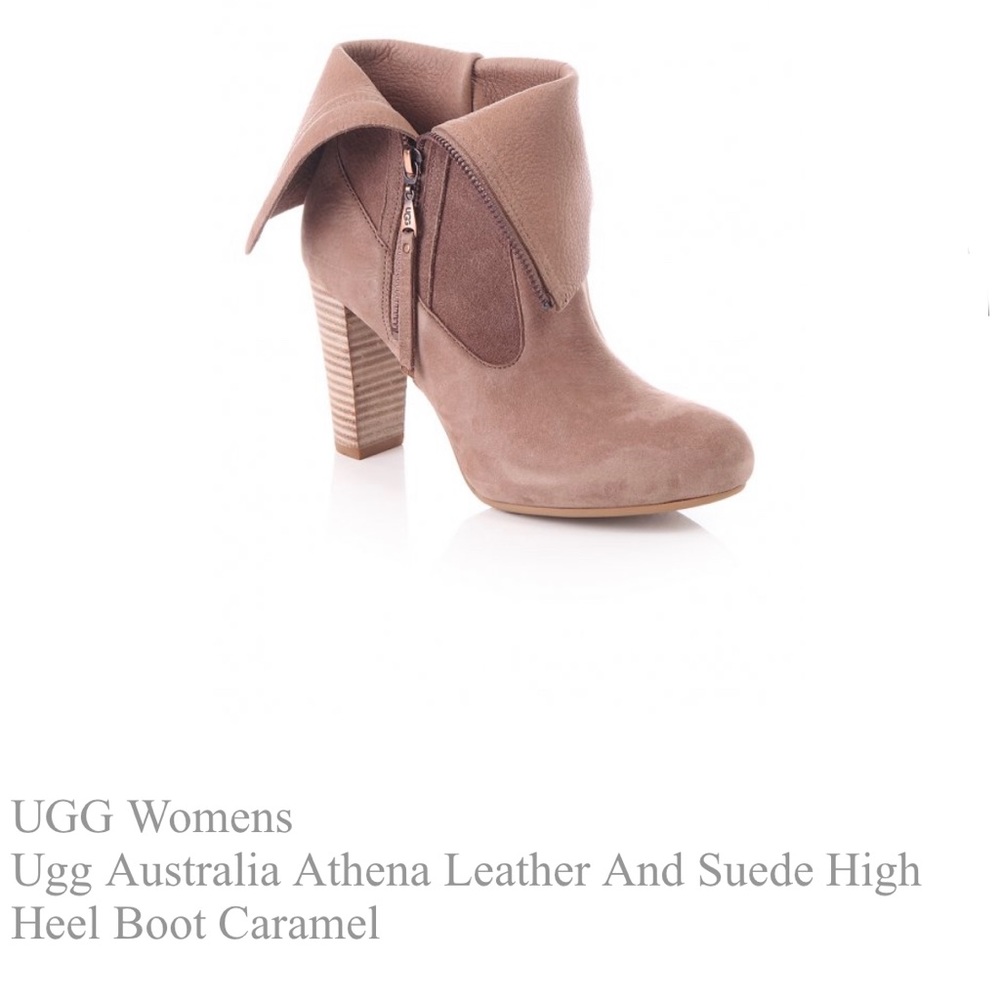 UGG Australia Athena Platform Bootie in Caramel - Picture 1 of 14
